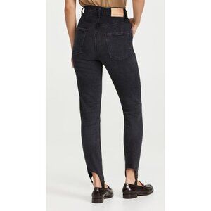 COH Valerie High Rise Tapered Stirrup Jean in Shadow Breeze